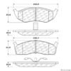 CENTRIC PARTS SEMI-METALLIC