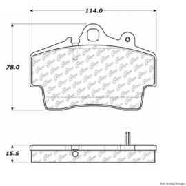 CENTRIC PARTS SEMI-METALLIC