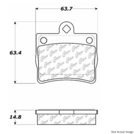 CENTRIC PARTS SEMI-METALLIC