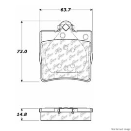 CENTRIC PARTS SEMI-METALLIC