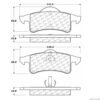 CENTRIC PARTS SEMI-METALLIC