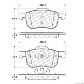 CENTRIC PARTS SEMI-METALLIC