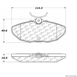 CENTRIC PARTS SEMI-METALLIC