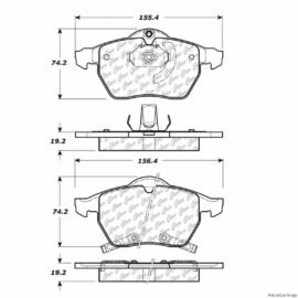 CENTRIC PARTS SEMI-METALLIC
