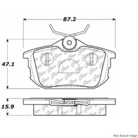 CENTRIC PARTS SEMI-METALLIC