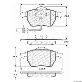 CENTRIC PARTS SEMI-METALLIC