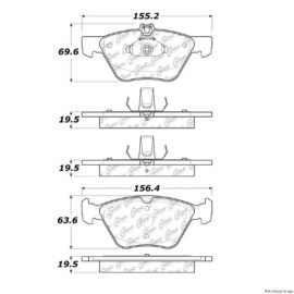 CENTRIC PARTS SEMI-METALLIC