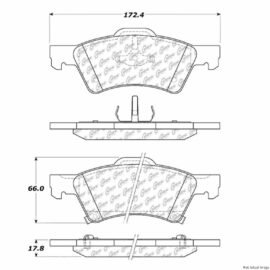 CENTRIC PARTS SEMI-METALLIC