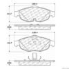 CENTRIC PARTS SEMI-METALLIC