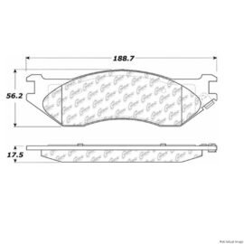 CENTRIC PARTS SEMI-METALLIC