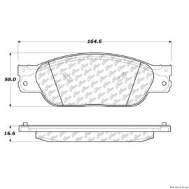 CENTRIC PARTS SEMI-METALLIC