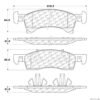 CENTRIC PARTS SEMI-METALLIC