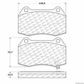 CENTRIC PARTS SEMI-METALLIC