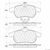 CENTRIC PARTS SEMI-METALLIC