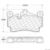 CENTRIC PARTS SEMI-METALLIC