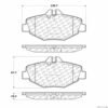 CENTRIC PARTS SEMI-METALLIC