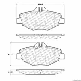 CENTRIC PARTS SEMI-METALLIC