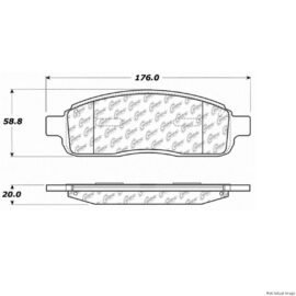 CENTRIC PARTS SEMI-METALLIC