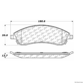CENTRIC PARTS SEMI-METALLIC