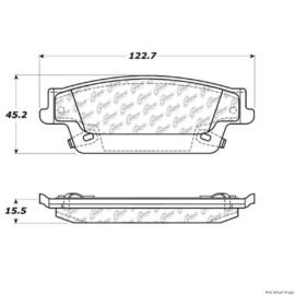 CENTRIC PARTS SEMI-METALLIC