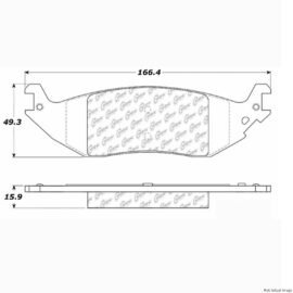 CENTRIC PARTS SEMI-METALLIC