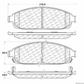 CENTRIC PARTS SEMI-METALLIC