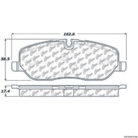 CENTRIC PARTS SEMI-METALLIC
