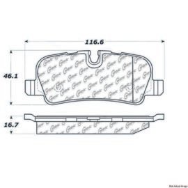 CENTRIC PARTS SEMI-METALLIC