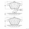 CENTRIC PARTS SEMI-METALLIC