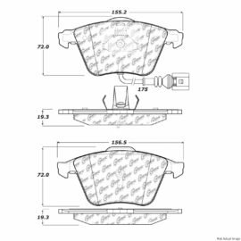 CENTRIC PARTS SEMI-METALLIC