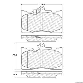CENTRIC PARTS SEMI-METALLIC