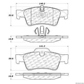 CENTRIC PARTS SEMI-METALLIC