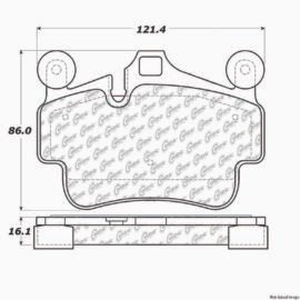 CENTRIC PARTS SEMI-METALLIC