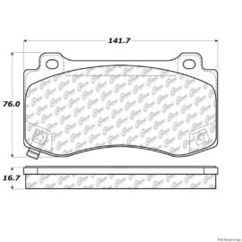CENTRIC PARTS SEMI-METALLIC
