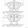 CENTRIC PARTS SEMI-METALLIC