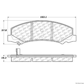 CENTRIC PARTS SEMI-METALLIC