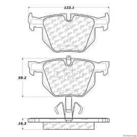 CENTRIC PARTS SEMI-METALLIC