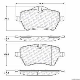 CENTRIC PARTS SEMI-METALLIC