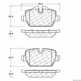 CENTRIC PARTS SEMI-METALLIC