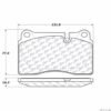 CENTRIC PARTS SEMI-METALLIC