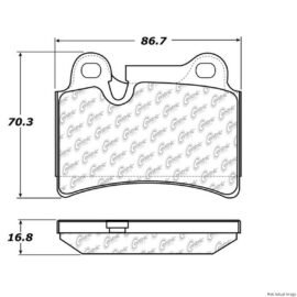 CENTRIC PARTS SEMI-METALLIC