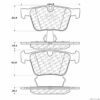 CENTRIC PARTS SEMI-METALLIC