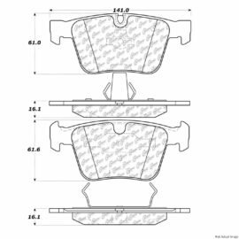 CENTRIC PARTS SEMI-METALLIC