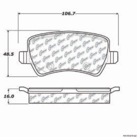 CENTRIC PARTS SEMI-METALLIC