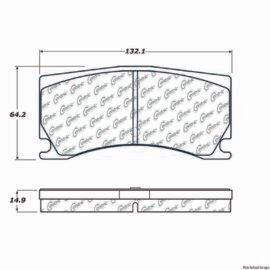 CENTRIC PARTS SEMI-METALLIC