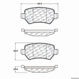 CENTRIC PARTS SEMI-METALLIC