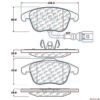 CENTRIC PARTS SEMI-METALLIC