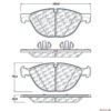 CENTRIC PARTS SEMI-METALLIC