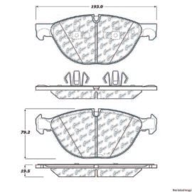 CENTRIC PARTS SEMI-METALLIC