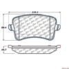 CENTRIC PARTS SEMI-METALLIC
